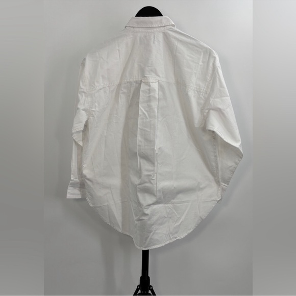 J.Crew Petite Étienne oversized shirt in lightweight oxford - Picture 7 of 7